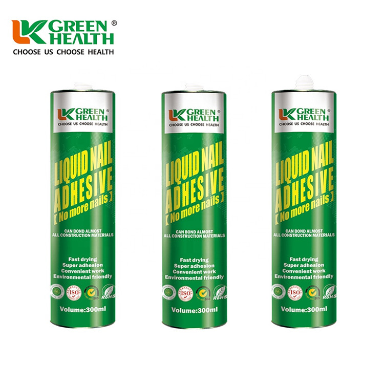 No more nails Silicone sealant adhesive liquid nails